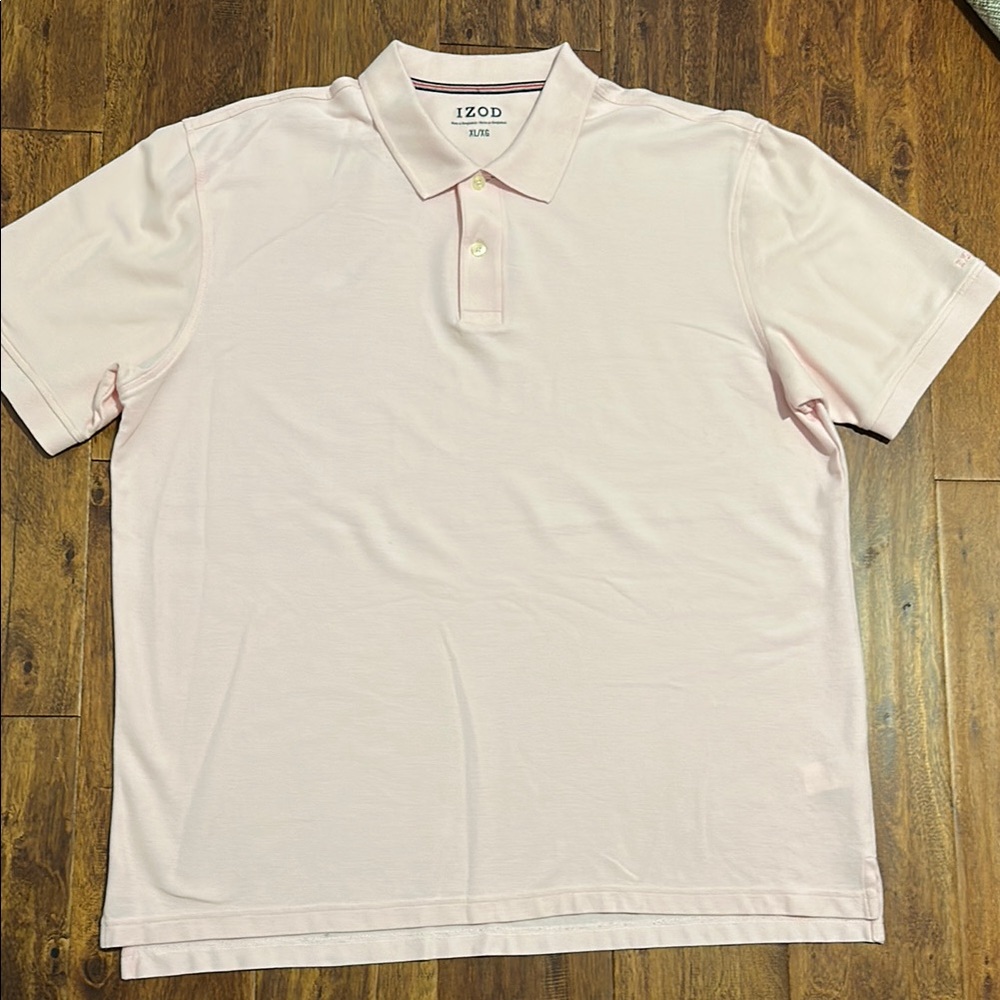 Men’s pink Izod size XL polo shirt